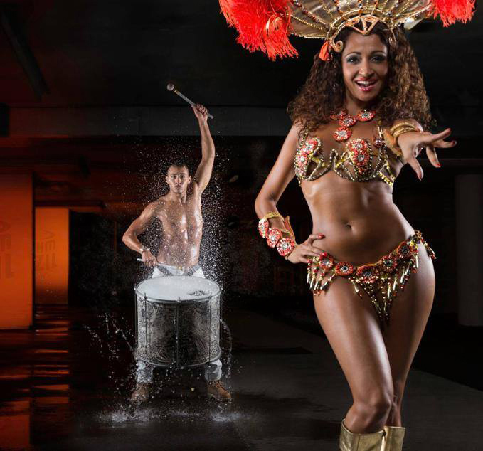 Feest met als thema Brazilie